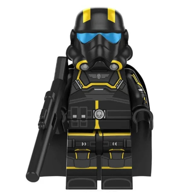 SEAF Soldier Custom Helldivers Video Game Minifigure - Minifigure Bricks