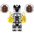 Ironheart Mk 3 Custom Marvel Superhero Minifigure - Minifigure Bricks