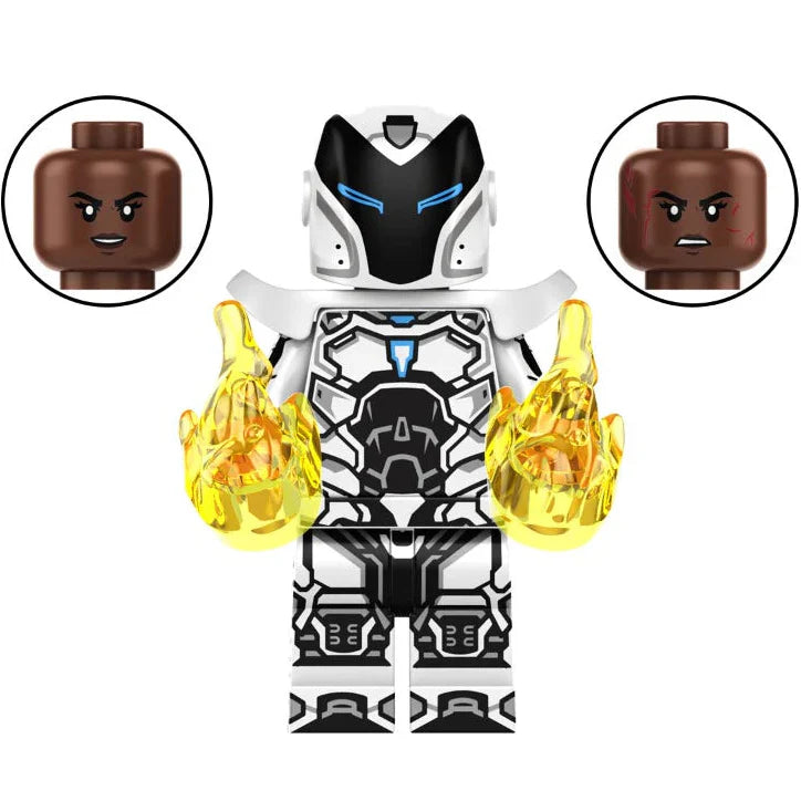 Ironheart Mk 3 Custom Marvel Superhero Minifigure - Minifigure Bricks