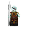Zombie Okoye Custom Marvel Superhero Minifigure - Minifigure Bricks