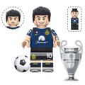 Lautaro Martinez (Inter Milan) Custom Football Player Minifigure - Minifigure Bricks
