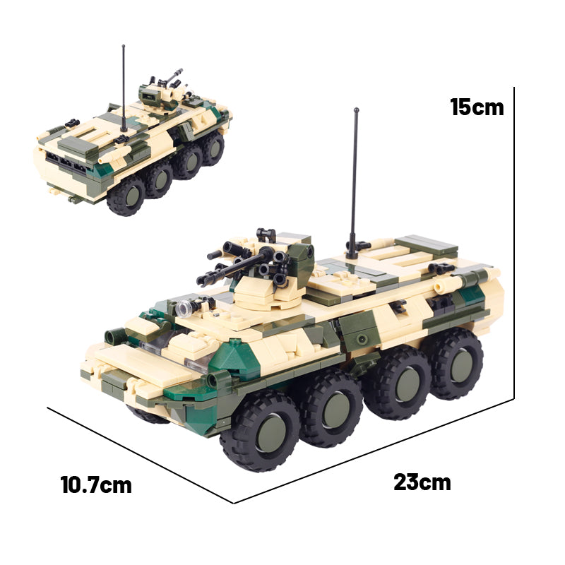 Russian BTR-82 Armored Personnel Carrier Custom Military MOC