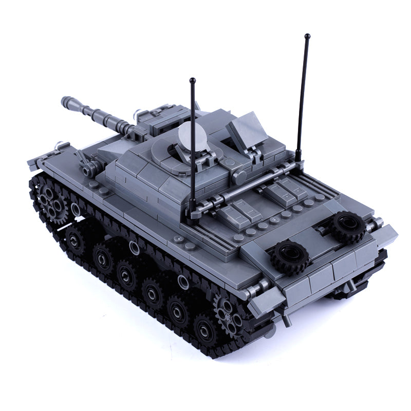 WW2 German StuG III Assault Gun Custom Military MOC