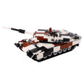Winter German Leopard 2 A4 Main Battle Tank (MBT) Custom Military MOC