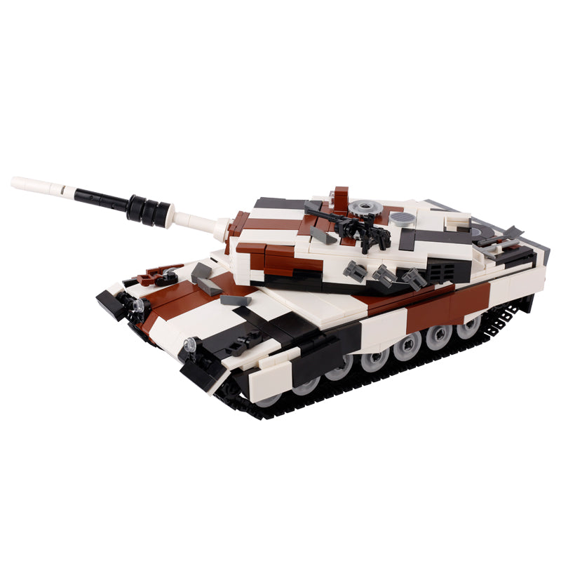 Winter German Leopard 2 A4 Main Battle Tank (MBT) Custom Military MOC