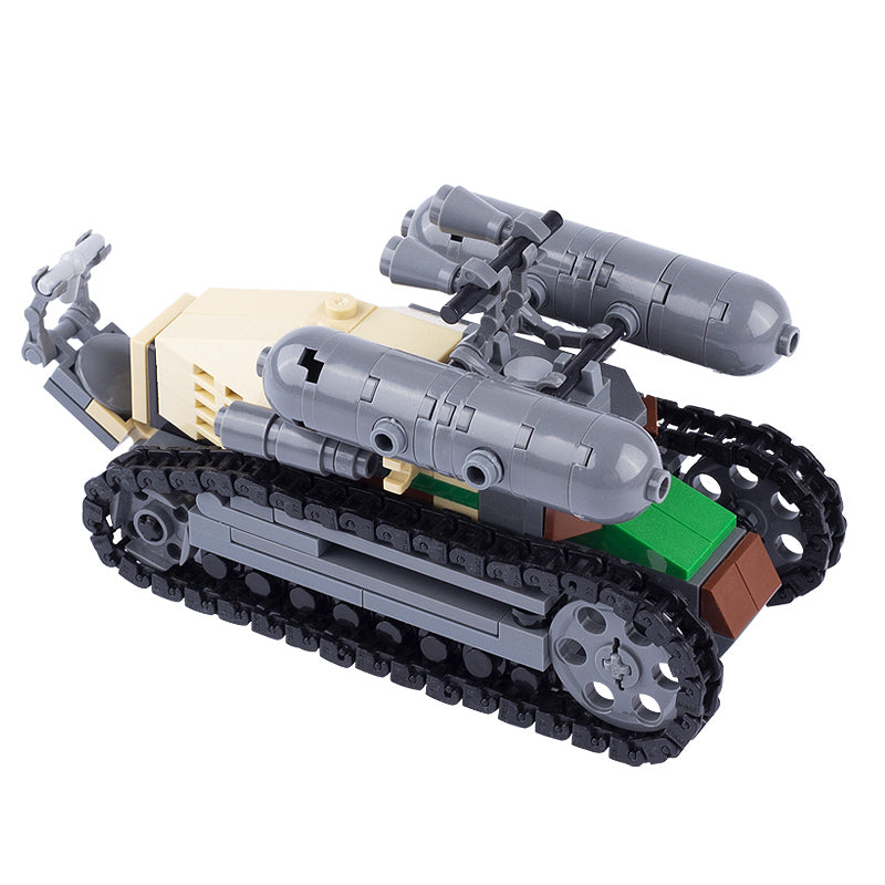 Renault FT-17 Gas Tank Custom Military MOC