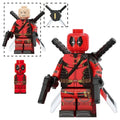 Deadpool Custom Marvel Superhero Minifigure - Minifigure Bricks