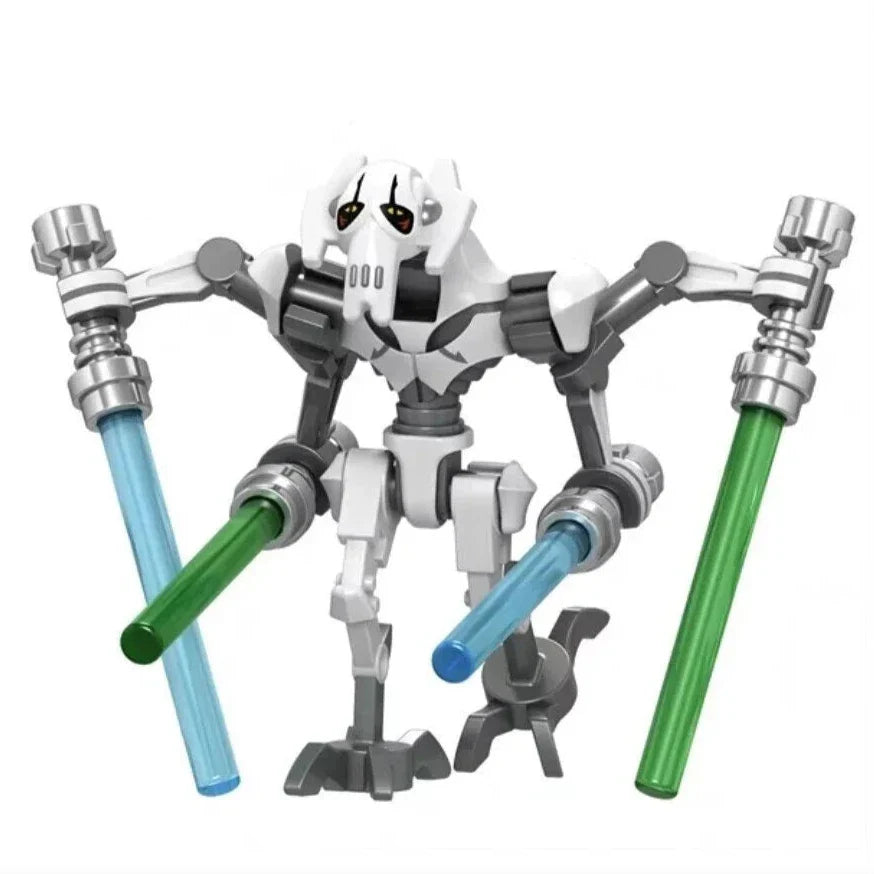General Grievous Custom Star Wars Minifigure - Minifigure Bricks