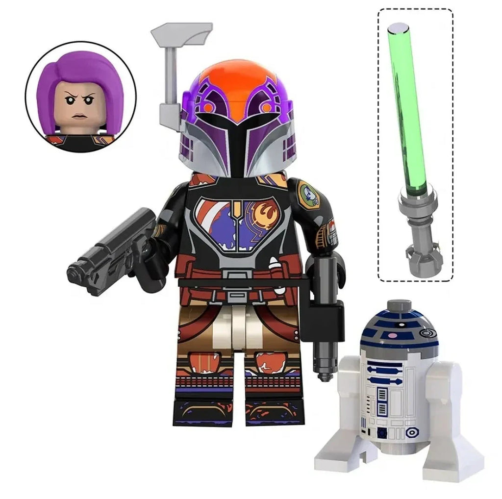 Sabine Wren Custom Star Wars Minifigure - Minifigure Bricks