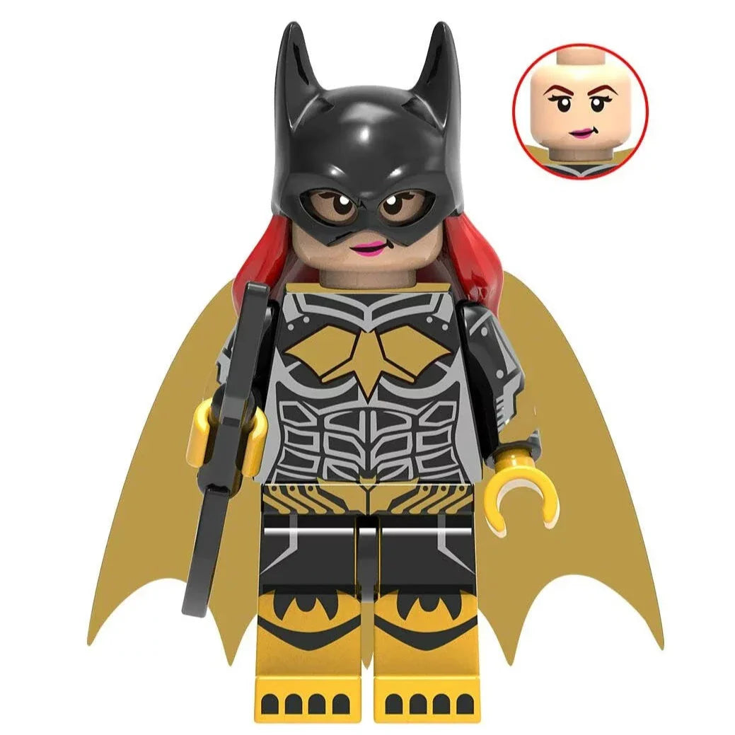 Batgirl Custom DC Comics Superhero Minifigure - Minifigure Bricks