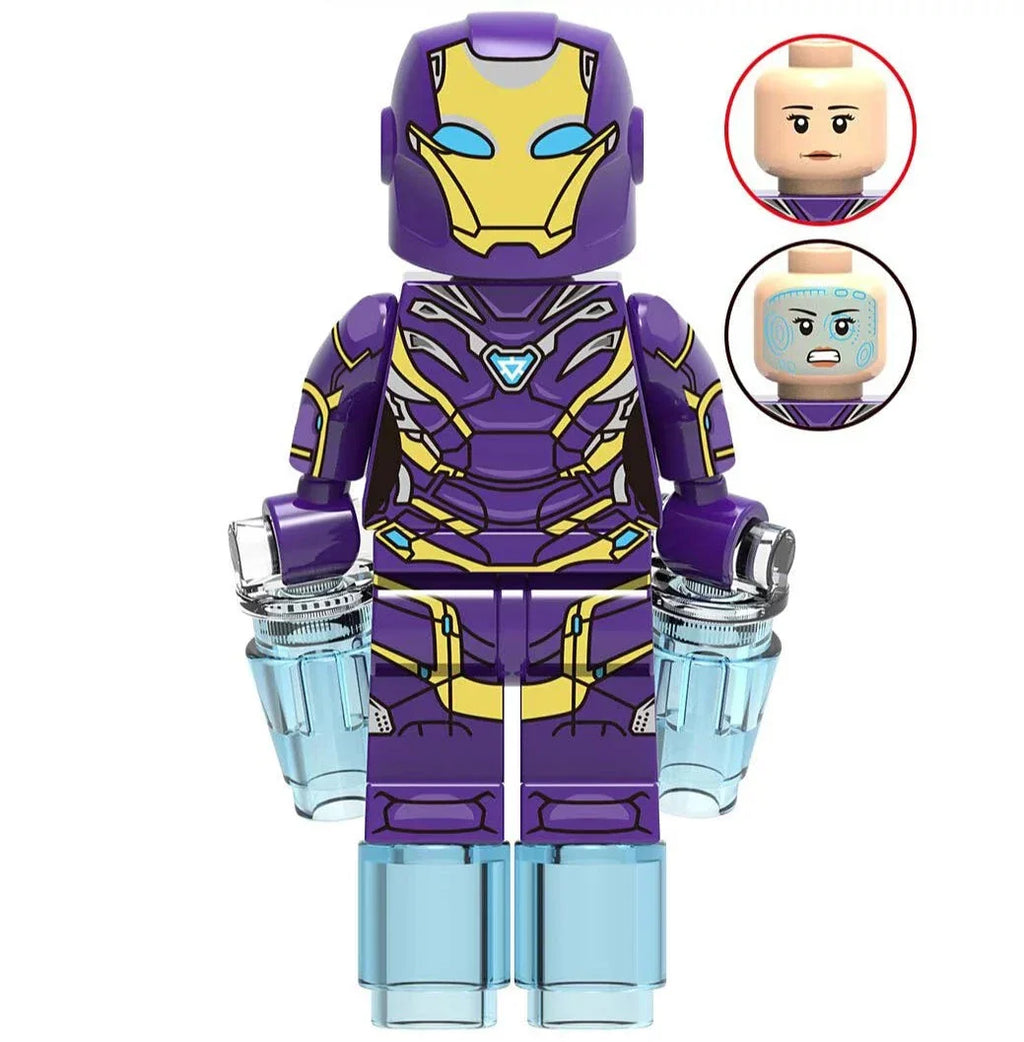Pepper Potts Mark 49 Rescue Custom Marvel Superhero Minifigure - Minifigure Bricks