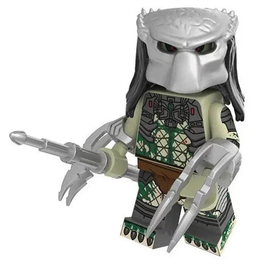 Predator Custom Horror Minifigure - Minifigure Bricks