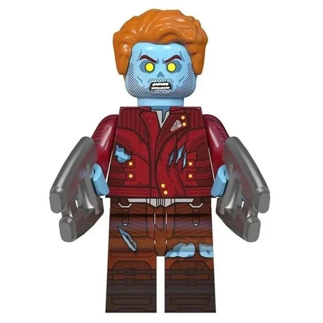 Zombie Star-Lord Custom Marvel Superhero Minifigure