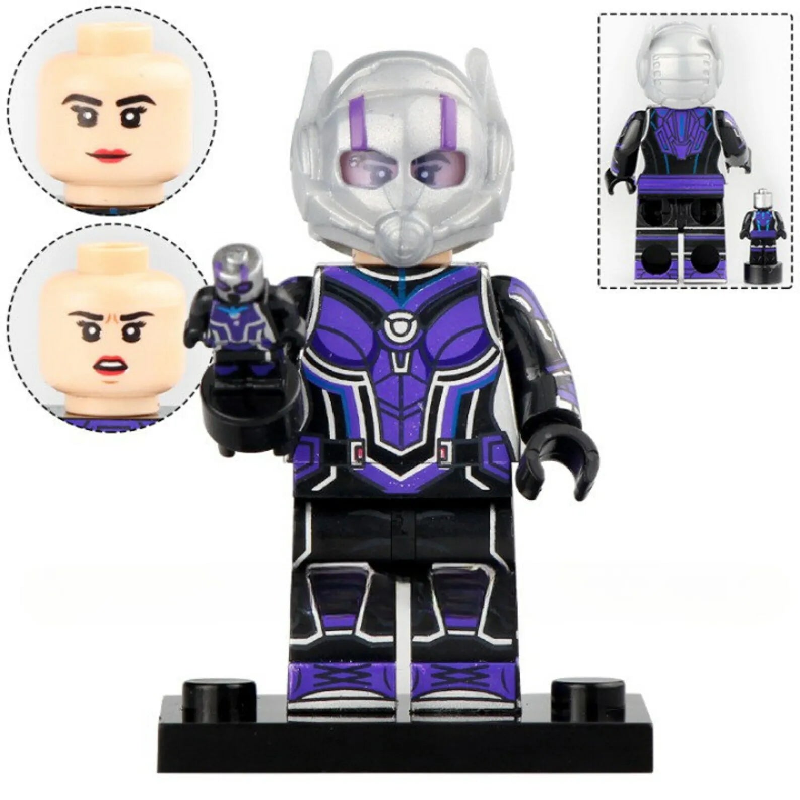 Stature (Ant-Man) Custom Marvel Superhero Minifigure - Minifigure Bricks