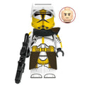 Clone Commander Bly Custom Star Wars Minifigure - Minifigure Bricks