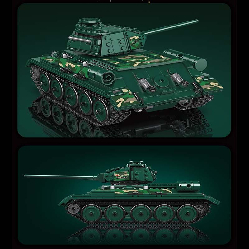T-34 Medium Tank Building Set