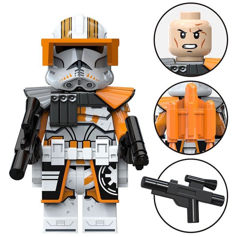 Commander Cody Custom Star Wars Minifigure - Minifigure Bricks