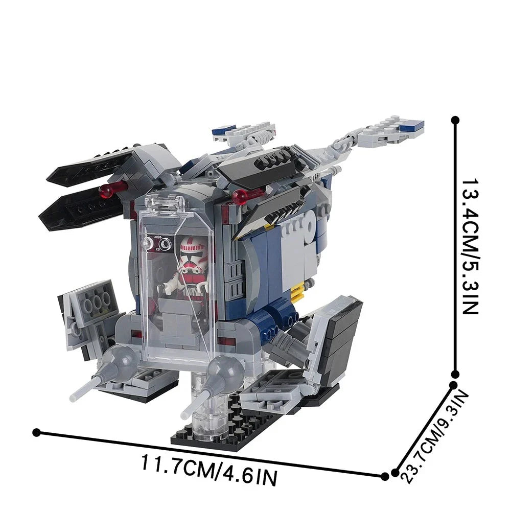 Coruscant Police Gunship Custom Star Wars MOC