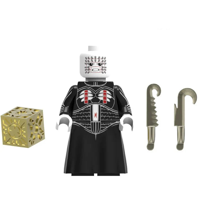 Pinhead (Hellraiser) Custom Horror Minifigure - Minifigure Bricks
