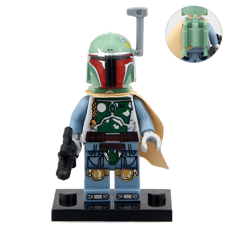 Boba Fett custom Star Wars Minifigure - Minifigure Bricks