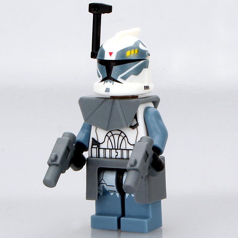Clone Commander Wolffe Star Wars Minifigure - Minifigure Bricks