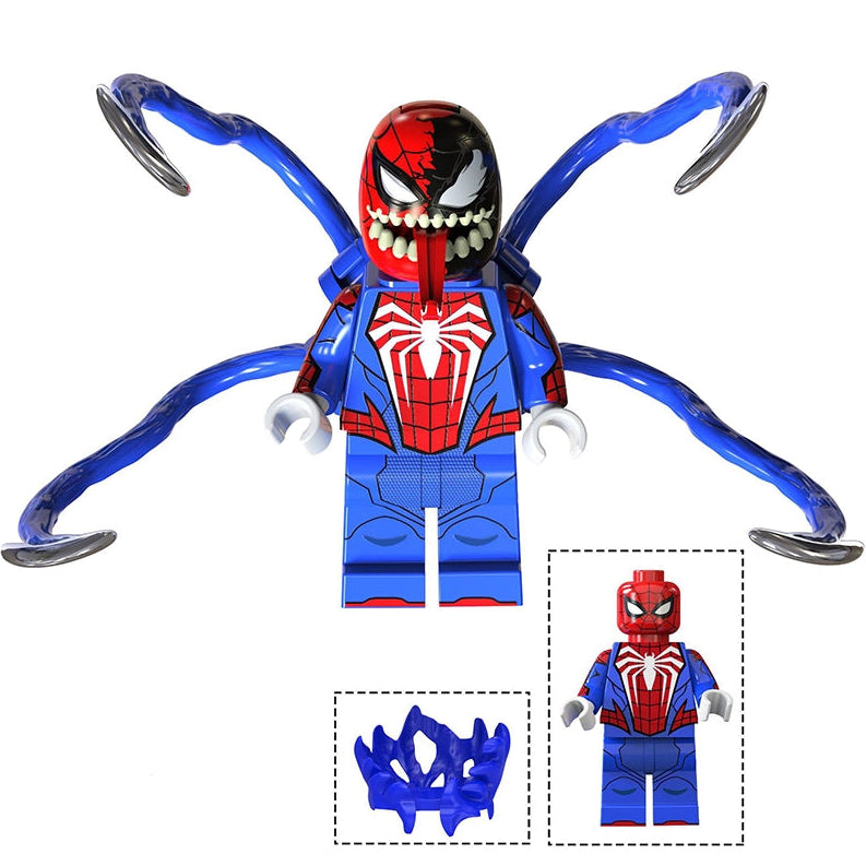 Spider-man Venom Custom Marvel Superhero Minifigure