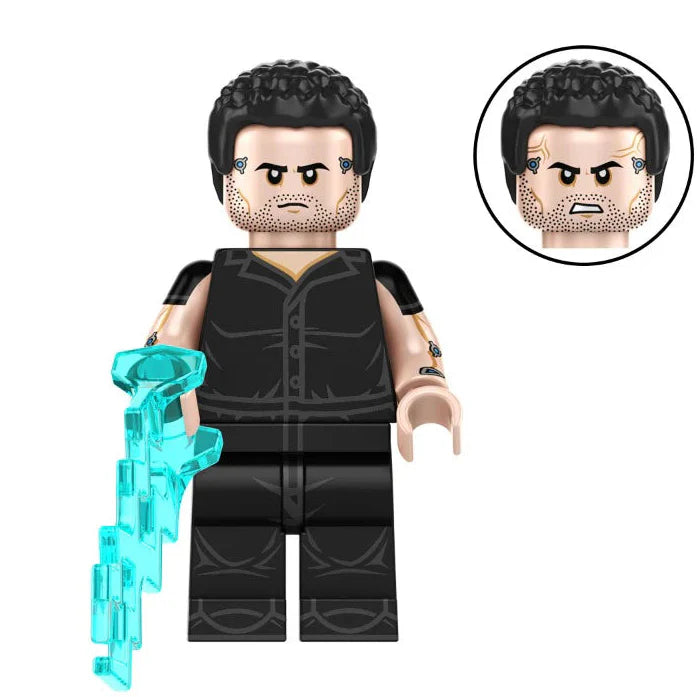 Ezekiel Stane (MCU) (Marvel Comics) Custom Marvel supervillain Minifigure - Minifigure Bricks