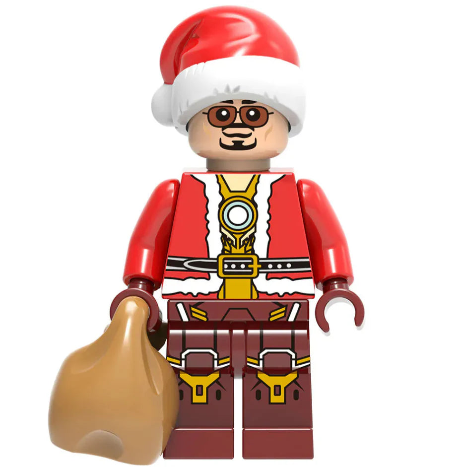 Iron Man Santa Custom Marvel Christmas Superhero Minifigure