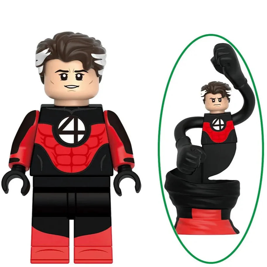 Mister Fantastic (Future Foundation) Custom Marvel Superhero Minifigure - Minifigure Bricks