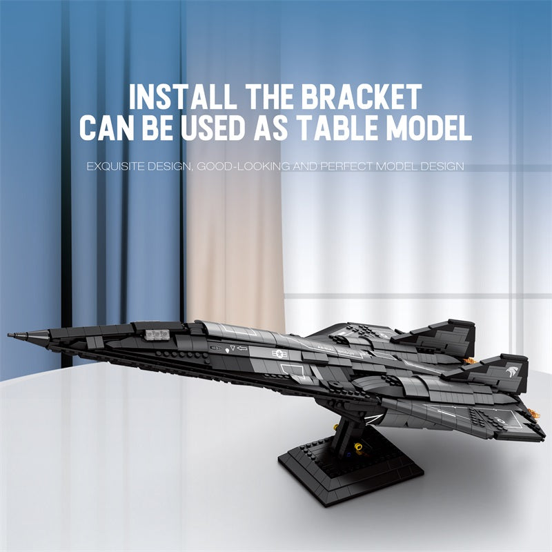 SR-72 Darkstar Reconnaissance Aircraft Building Set