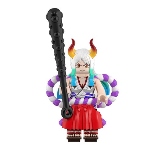 Yamato Custom One Piece Anime Minifigure - Minifigure Bricks