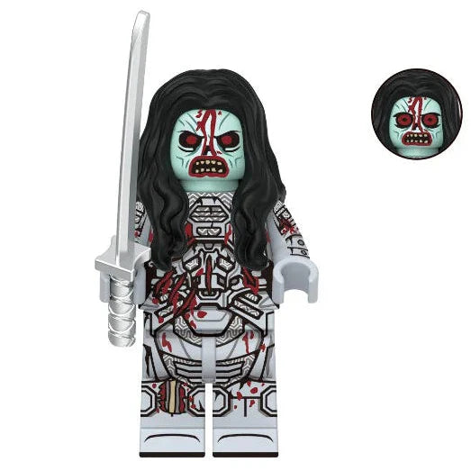 Zombie Ghost Custom Marvel Superhero Minifigure - Minifigure Bricks