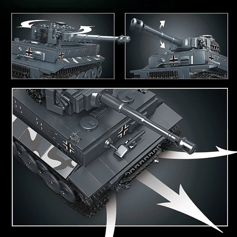 Tiger Heavy Tank Building Set