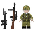 Vietnam Grunt From Vietnamese infantry Custom Minifigure - Minifigure Bricks