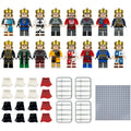 Medieval series of knights Custom Bundle Set Figure