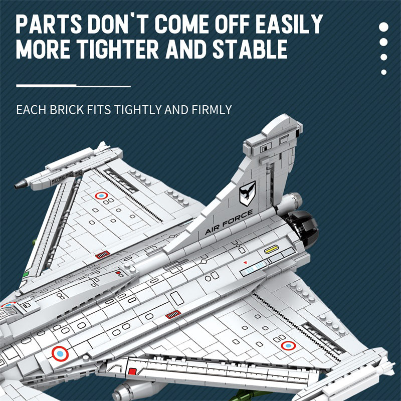 Dassault Rafale Fighter Jet Building Set