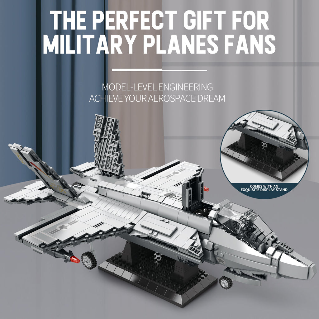 F-35 Lightning II Fighter Jet Building Set