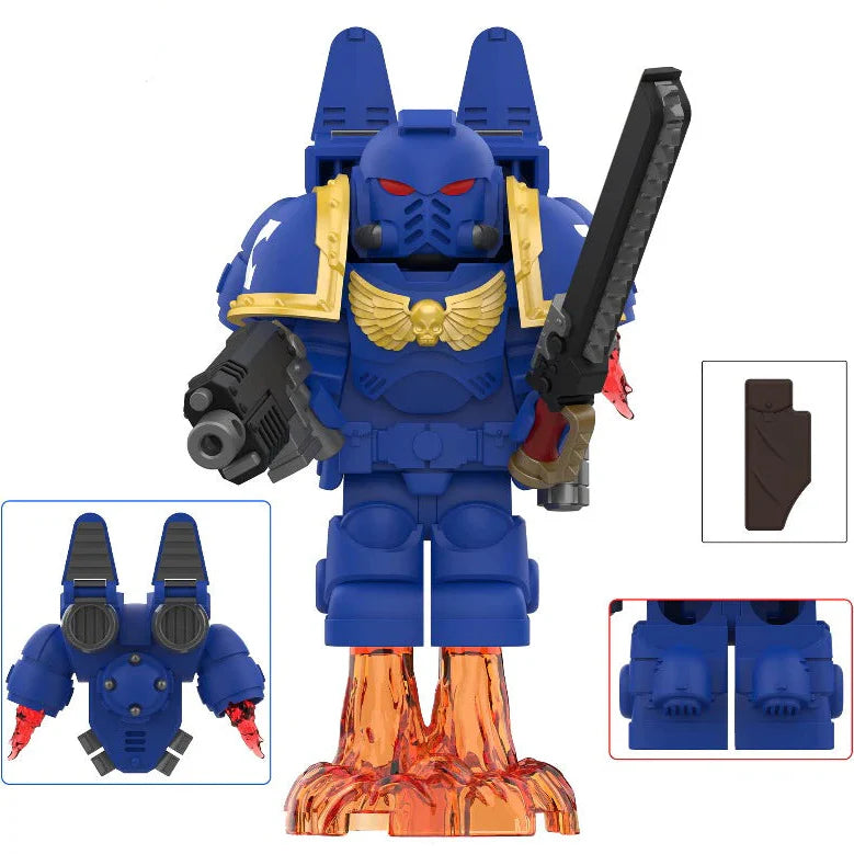 Ultramarines From Warhammer 40K Minifigure - Minifigure Bricks
