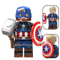 Captain America (Endgame) (damaged suit) Custom Marvel Superhero Minifigure