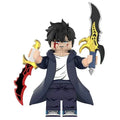 Sung Jinwoo Custom (Solo Leveling) Anime Minifigure - Minifigure Bricks