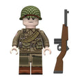 U.S. Airborne Military Soldier Custom Minifigure - Minifigure Bricks