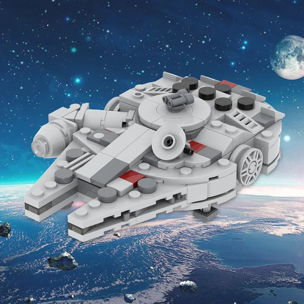 Mini Millenium Falcon Custom Star Wars MOC - Minifigure Bricks