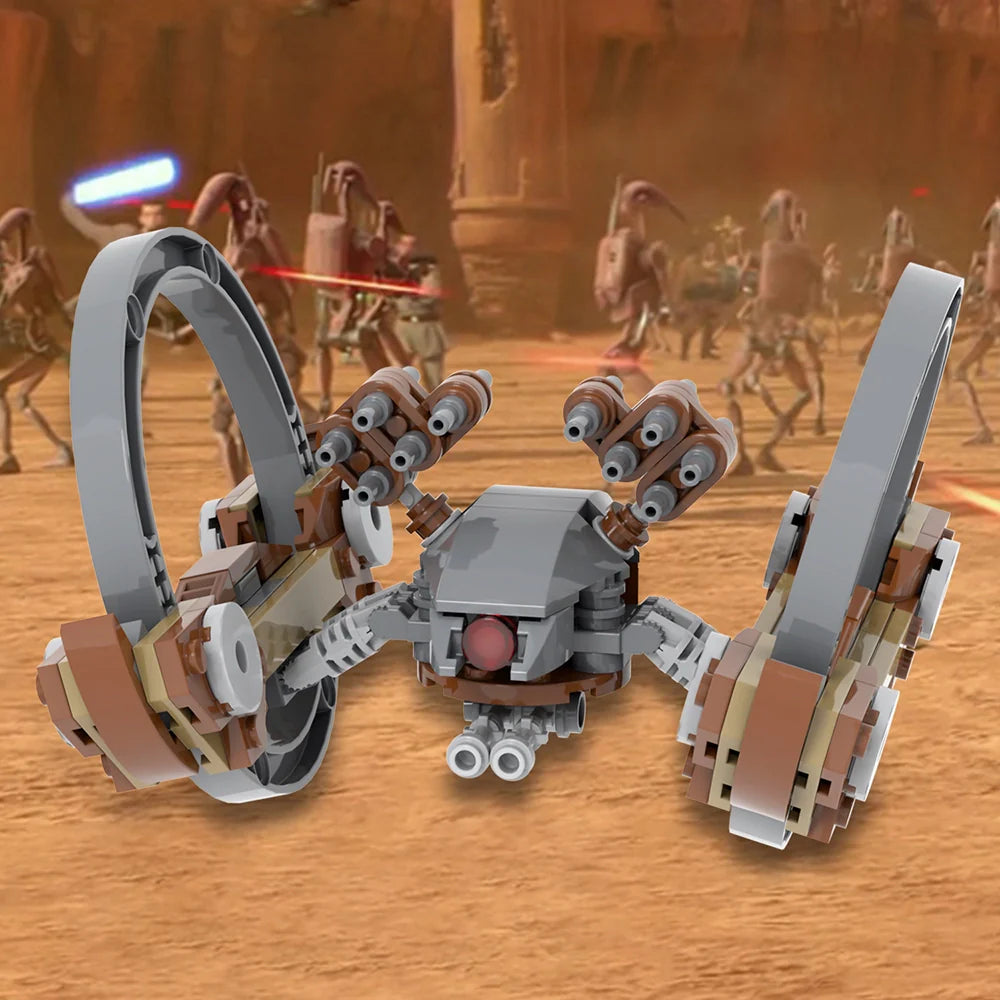 Hailfire Droid Custom Star Wars MOC - Minifigure Bricks
