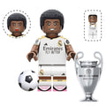 Vinicius Junior Custom Football Player Minifigure - Minifigure Bricks