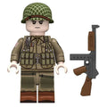 U.S. Airborne Military Soldier Custom Minifigure - Minifigure Bricks