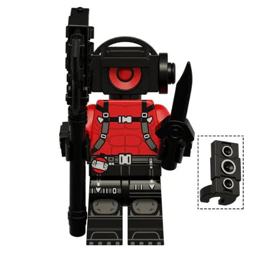 New Sound Man (Skibidi Toilet Series) Custom Minifigure - Minifigure Bricks