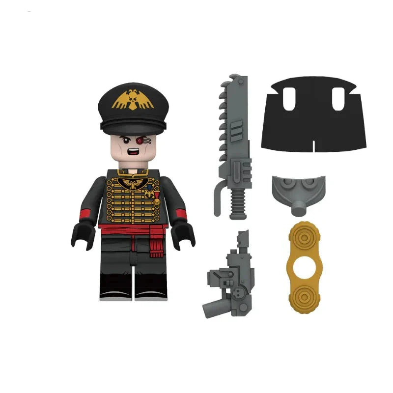 Instuctor Death Korps of Krieg Veteran Squad Warhammer 40K Minifigure - Minifigure Bricks