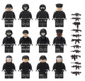 SWAT Police Unit Minifigure Bundle Set