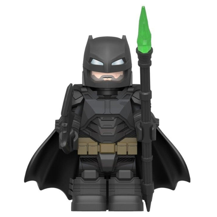 Armored Batman Custom DC Comics Superhero Minifigure - Minifigure Bricks
