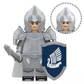 Swan Knight Spear (Knights of Dol Amroth)Custom Lord of the Rings Minifigure - Minifigure Bricks